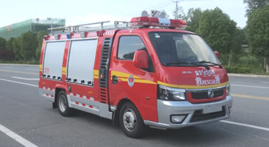 東風小型細水霧消防車(上藍牌)
